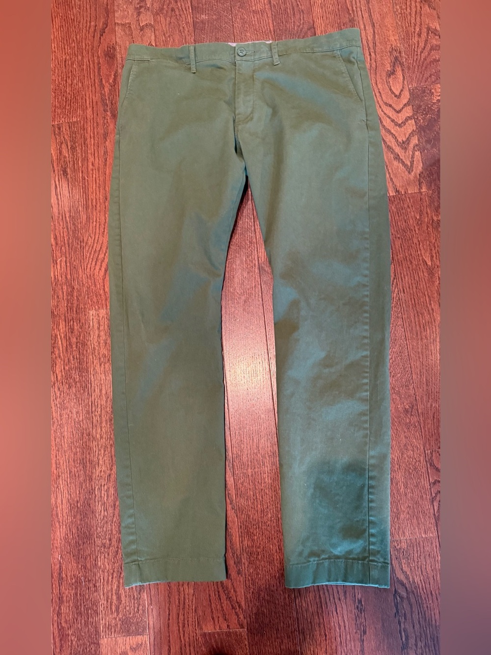 J. Crew Olive Chino Pants 36x32